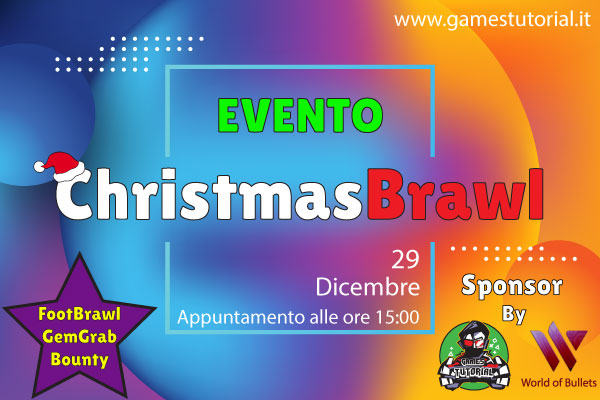 Evento eSport ChristmasBrawl dicembre 2019 brawl stars