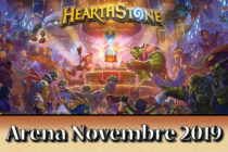 Hearthstone Arena Novembre 2019 tier list
