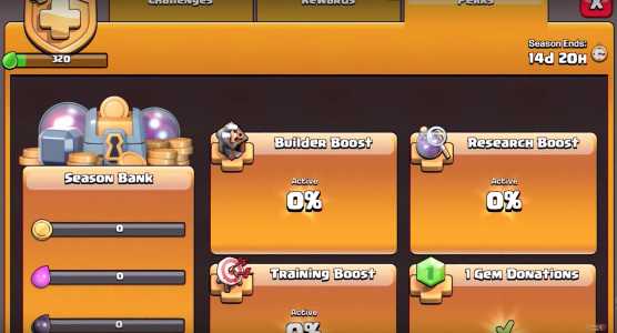 Season Bank Clash of Clans