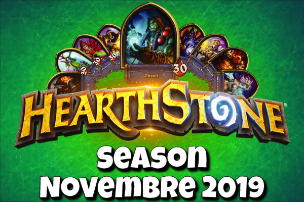 Tier List Novembre 2019 Hearthstone