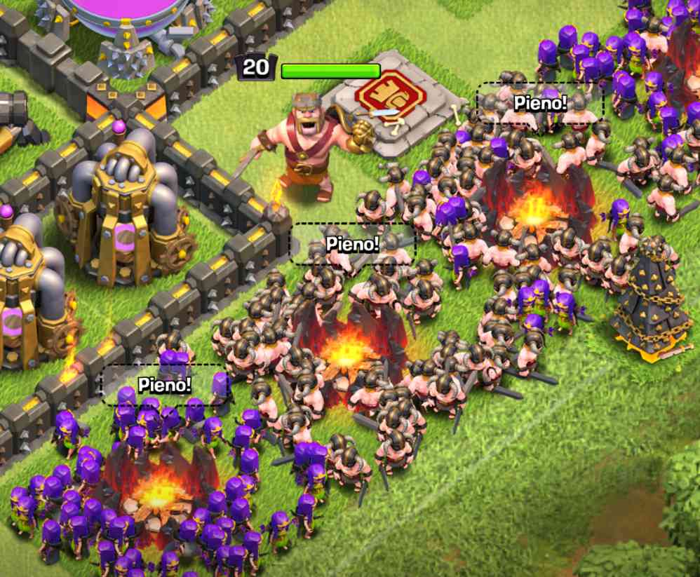 Strategia Barch Clash of Clans GamesTutorial